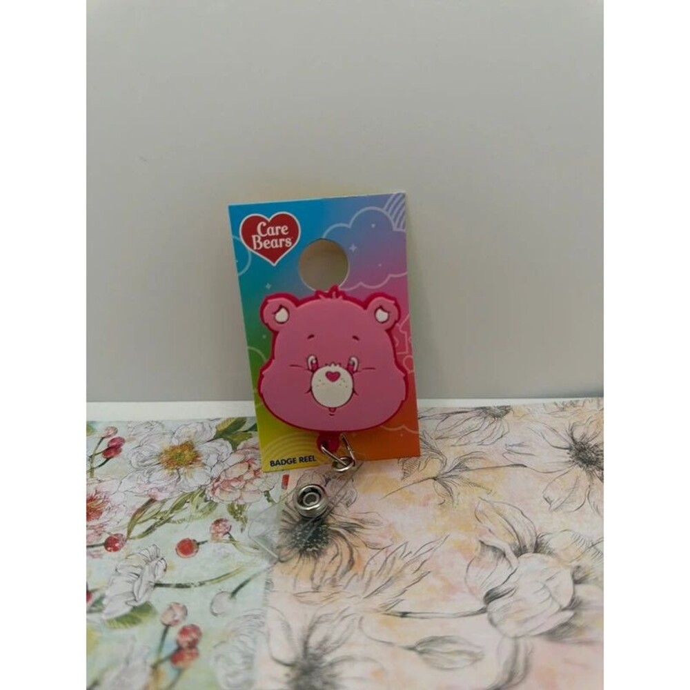 Carebear badge reel